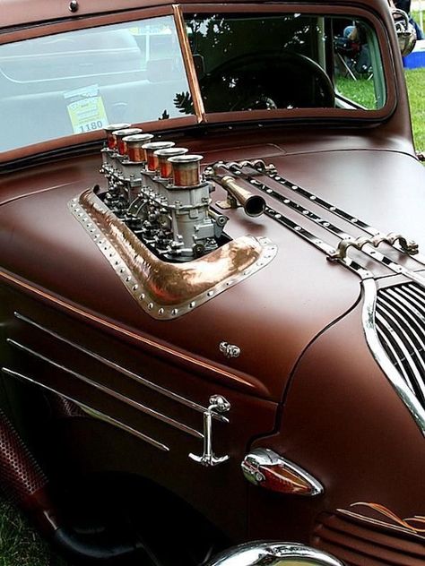 Kool Car Photos! - Page 314 - Rat Rods Rule - Rat Rods, Hot Rods, Bikes, Photos, Builds, Tech, Talk & Advice since 2007! Steampunk Vehicle, Art Steampunk, Rat Rods Truck, Vintage Auto, Rc Auto, Old Car, Rat Rods, Hot Rods Cars, Dieselpunk