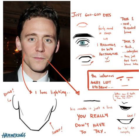 denev @ THOR ZINE⚡️ on Twitter: "made a loki cheat sheet on how i draw him lol,,, but i have trouble drawing c hems’ face so i made one for him too >:3C… https://t.co/I5afkH2cje" Draw Dogs, رسم كاريكاتير, 얼굴 그리기, Anatomy Reference, Anatomy Art, Drawing Tutorials, Robert Downey Jr, Digital Art Tutorial, Art Studies