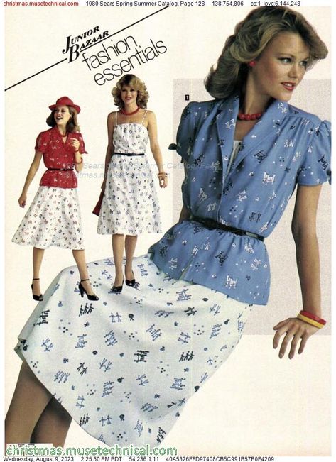 19s Fashion, 80s Inspired Fashion, 1980s Fashion Women, 1980 Fashion, Fashion 1980s, Sears Catalog, 1990s Fashion, Christmas Catalogs, Century Clothing