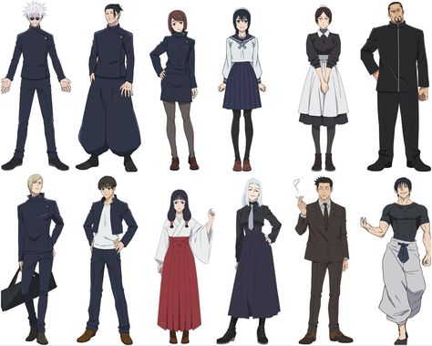 Female Oc Outfits, Jjk School Uniform, Jujutsu Kaisen Outfit Ideas, Jjk Oc Uniform, Jjk Oc Uniform Base, Jjk Uniform Designs Oc, Jujutsu Kaisen Uniform, Jjk Uniform, Jjk Oc