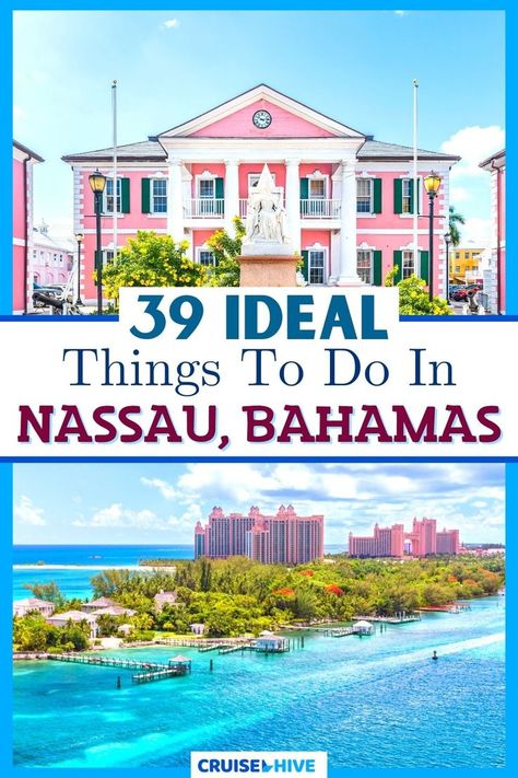 There are so many things to do in Nassau, Bahamas! Take a look at the most ideal attractions including Paradise Island! Disney Cruise Nassau Bahamas, Nassau Bahamas Things To Do Free, Nassau Bahamas Cruise Port Map, Nassau Bahamas Itinerary, Nassau Bahamas Royal Caribbean, Nassau Cruise Port, Things To Do In Nassau Bahamas Cruises, Cruise Capsule Wardrobe Bahamas, Nassau Bahamas Pictures