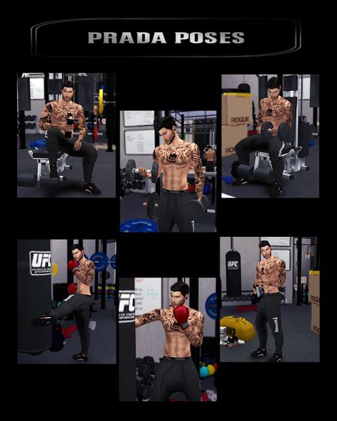 Sims 4 Gym Poses, Boxing Poses, Gym Bicycle, Exercise Pool, Ts4 Poses, Sims 4 Patreon, Hobbies For Couples, Gym Flooring, Enjoy Summer