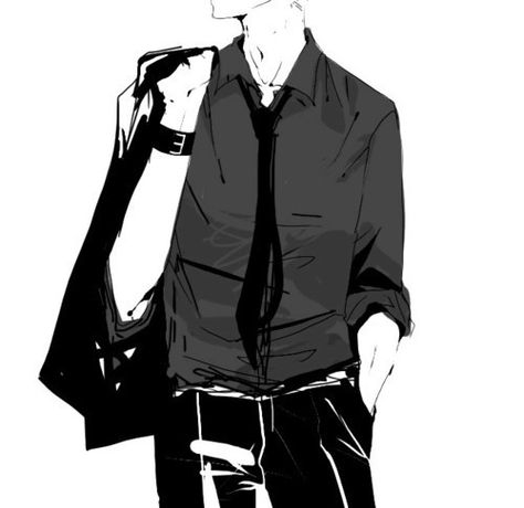 Anime guy Sketching Practice, Dark Boy, Suit Drawing, Clothing Reference, Anime Guy, Broken Soul, Art Things, Drawing Clothes, Art Poses