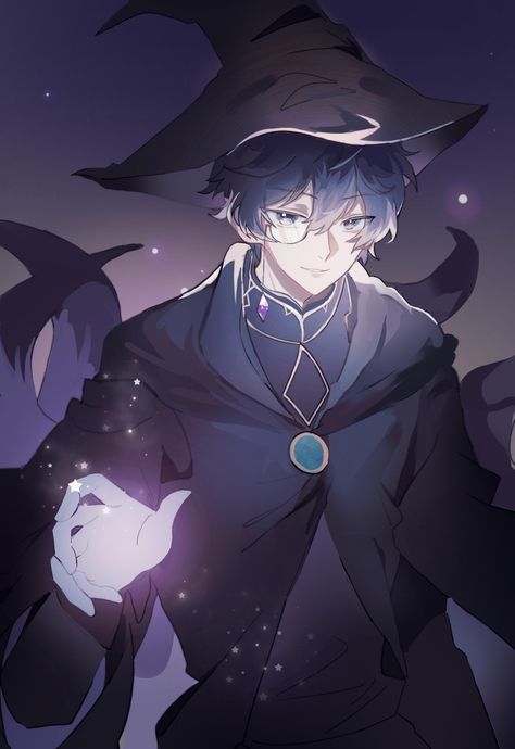 Witch Boy Art, Lord Of The Mysteries Amon, Wizard Oc, Anime Wizard, Witch Boy, Lord Of Mysteries, Lord Of The Mysteries, Male Witch, Witch Characters