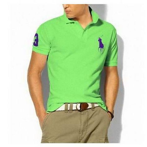 Light Green Ralph Lauren Mens Durable Cotton Short-sleeved Polo Green Polo Outfit Men, Green Polo Outfit, Green Polo Shirt Outfit Men, Polo Outfit Men, Polo Shirt Outfit Men, Green Polo Shirt, Polo Shirt Brands, Green Polo, Custom Made Clothing