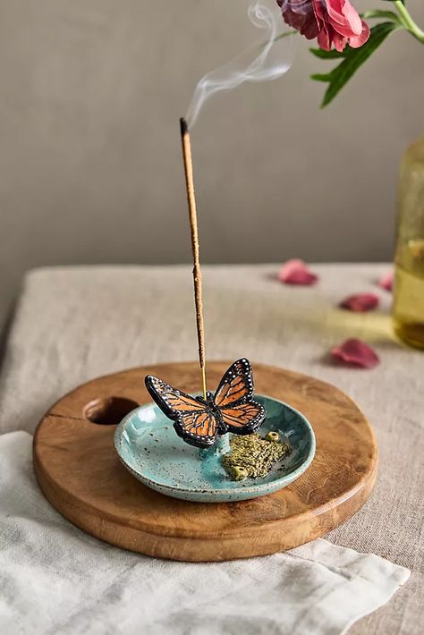 Candles + Candle Holders | Terrain Diy Incense Holder, Clay Candle, Diy Art Projects, Pottery Crafts, Mexican Pottery, Clay Art Projects, Incense Holders, Ceramics Ideas Pottery, Easy Diy Art