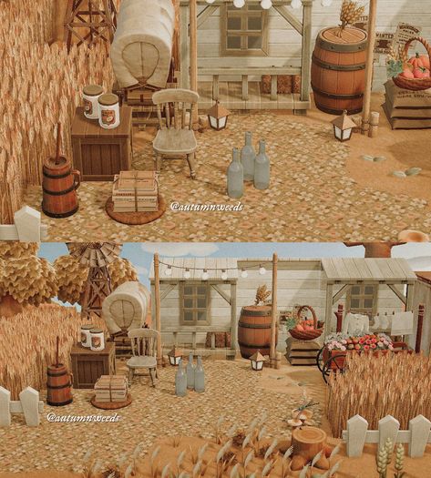 Farm Town, Motif Acnl, Acnh Cottagecore, Animal Crossing Wild World, Animal Crossing Pocket Camp, New Animal Crossing, Visual Aesthetics, Animal Crossing Game, Desert Island