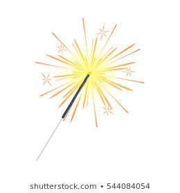 Sparklers Illustration, Sparkler Illustration, Sparkler Drawing, Cute Facebook Cover Photos, New Year Art, Watercolor Flower Art, Winter Art, Cute Coloring Pages, Visual Design