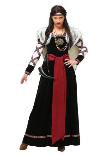 Basic Costumes, Dark Viking, Viking Warrior Woman, Plus Size Costume, Viking Dress, Waistcoat Woman, Viking Costume, Dark Dress, Basic Witch