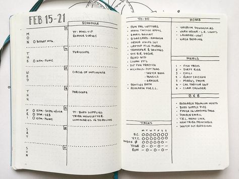 “#planwithmechallenge Day 15: Focusing I'm trying out a new weekly spread in my #bulletjournal this week. This won't be replacing my dailies but rather a…” Habit Building, Boho Berry, Bullet Journal Hacks, Bullet Journal Weekly Spread, Bullet Planner, Pen Pal Letters, Study Inspo, Art Attack, Bullet Journal Spread