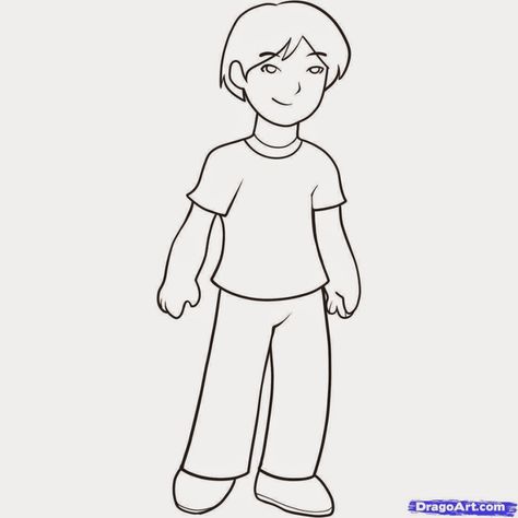 Request - [Request] Human Character | Se7enSins Gaming Community Boy Cartoon Drawing, Easy Cartoon Characters, Easy People Drawings, Cartoon Drawings Sketches, Cartoon Body, Cartoon Drawings Of People, Cartoon Drawings Disney, Cartoon Drawings Of Animals, Cartoon Drawing Tutorial