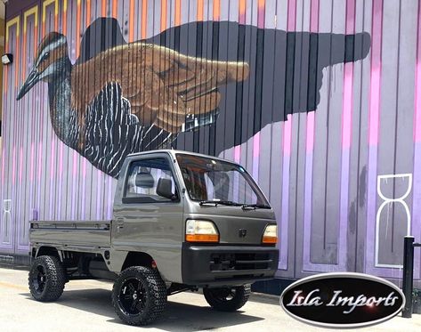 Isla imports Guam on Instagram: “. . PREORDER & CUSTOM BUILT . 1994 Honda Acty Truck. . This is a true Cinderella story. We found this dingy ugly, stock white Honda Acty…” Honda Acty Truck, Acty Truck, Honda Acty, Cinderella Story, Custom Build, Being Ugly, Pre Order, Cinderella, Trucks