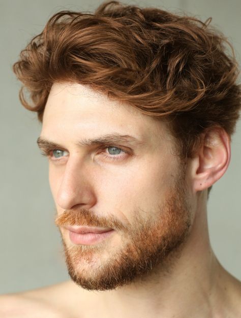 Man Auburn Hair, Man With Auburn Hair, Men Auburn Hair, Auburn Hair Color Men, Redhead Male Model, Male Character Red Hair, Auburn Hair Man, Copper Hair Men, Auburn Hair Men