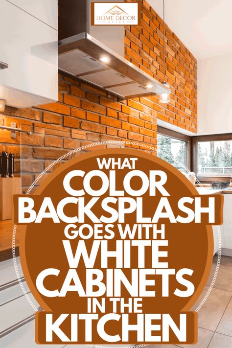 What Color Backsplash Goes With White Cabinets in the Kitchen - Home Decor Bliss Kitchen Tiles Backsplash With White Cabinets Backsplash.com, White Cabinets With Colored Backsplash, Backsplash For Kitchen White Cabinets, White Kitchen Coloured Backsplash, Colorful Backsplash With White Cabinets, White Cupboard Kitchen, Small Kitchen Backsplash Ideas White Cabinets, White Kitchen Colored Backsplash, White Kitchen With Colorful Backsplash