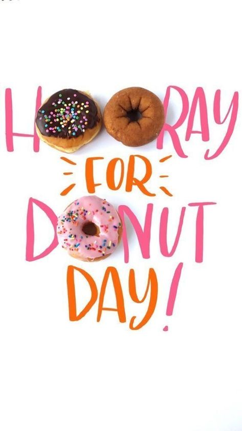 Cute Donut Wallpaper, Bakery Signs, Donut Images, Donut Photos, Donut Store, Donut Day, Bakery Sign, Cute Donuts, Donut Wall