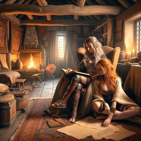 Fantasy Scene Inspiration, Fantasy Sisters, Tavern Aesthetic, Witch In The Woods, Fantasy Adventurer, Fairytale Photoshoot, Pirate Art, Fantasy Life, Magic Women