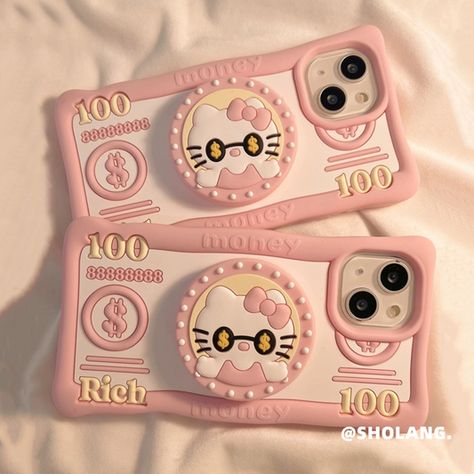 Kawaii Paradise for Plushies,Toys and Decor - Suki Kawaii – Sukikawaii Hello Kitty Phone Case, Pink Hello Kitty, Phone Stand, Cute Phone Cases, Iphone 13, Iphone 11, Hello Kitty, Iphone Cases, Kitty