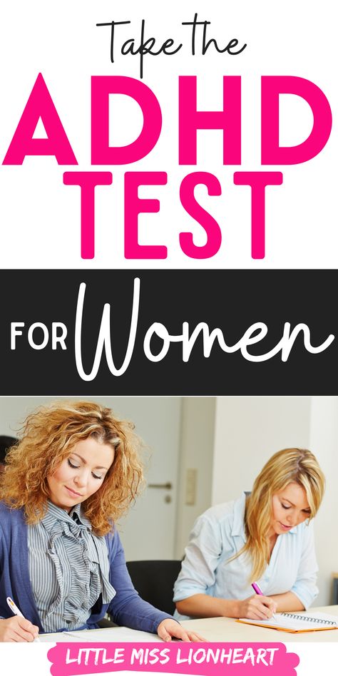 Think you might have ADHD? or Are you ready to see an ADHD test that shows what it actually looks like for a woman to have #ADHD. This test is it. It's based on the DSM 5 criteria for ADHD but it breaks each symptom down into examples of what it often looks like for women. It's designed to help you explore the possibility of ADHD and as a tool you can go over with your doctor. Because even though this test cannot diagnose, you it can be a helpful conversation starter with your doctor. Add Symptoms In Women, Natural Sleep Remedies, Changing Jobs, Lose 40 Pounds, Mental And Emotional Health, Change My Life, Emotional Health, Little Miss, Lion