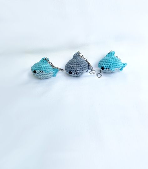 Shark Keychain, Lake Toxaway, Crochet Shark, Keychains, Gift Ideas, Ships, Lake, Etsy Shop, Crochet