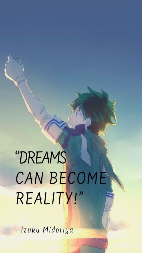 Quotes By Anime Characters, Anime Characters Quotes, Izuku Midoriya Quotes, Quotes From Anime Characters, Anime Character Quotes, Anime Inspirational Quotes, Deku Quotes, Famous Anime Quotes, Mha Quotes