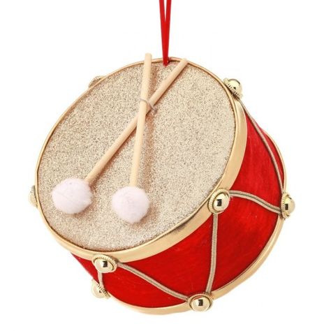 Nutcracker Drum, Christmas Drum, Drum Ornament, Christmas Toy Shop, Diy Drums, Nutcracker Christmas Tree, Nutcracker Design, Toy Drum, Nutcracker Christmas Decorations