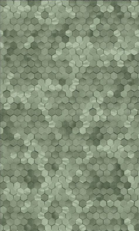 Green Shimmering Hexagons Geometric Wallpaper R5681 – Walls Republic US Tile Texture, Photoshop Textures, Material Textures, Tiles Texture, Green Tile, 3d Texture, Materials And Textures, Light And Dark, Geometric Wallpaper