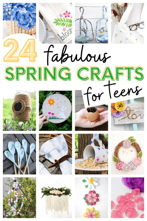 Spring Crafts For Teens, Spring Craft Ideas For Adults, May Day Crafts, Spring Crafts For Adults, Craft For Teens, Spring Craft Ideas, Craft Ideas For Adults, Spring Craft, Activities For Teens