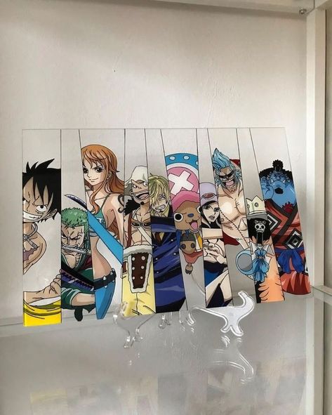 One Piece Anime Painting, Anime Glass Painting, Sanji Chopper, Robin Franky, Nami Usopp, Luffy Zoro Nami, Artwork Anime, Anime Weeb, Zoro Nami