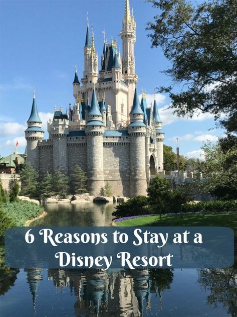 6 Reasons to Stay at a Walt Disney Resort Hotel planning a trip to Disney parks? Disney World Itinerary, Reasons To Stay, Disney World Rides, Disney Resort Hotels, Orlando Theme Parks, Orlando Travel, Disney Trip Planning, Disney Vacation Planning, Disney World Planning