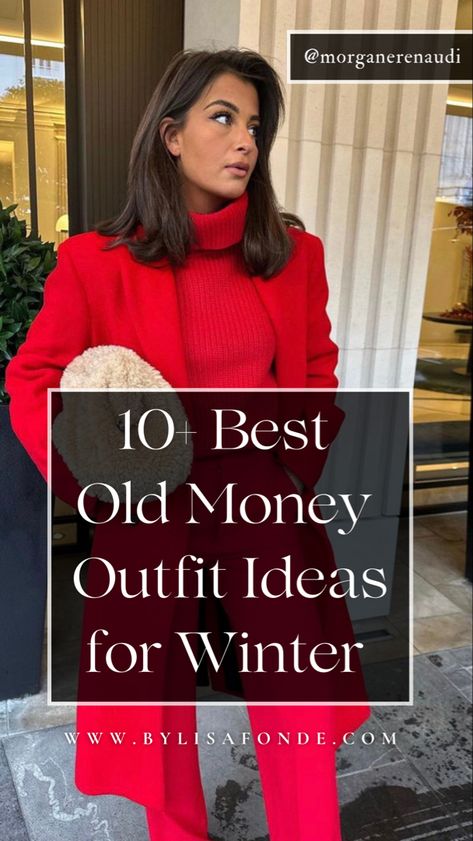 Old Money Outfit Ideas, January Outfits, Old Money Outfit, Money Outfit, Winter Outfits Aesthetic, Classy Winter Outfits, Winter Outfit Ideas, Winter Outfits Cold, Outfit Chic