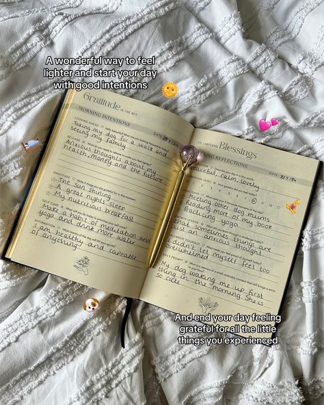 How to transform your life ✍🏼✨ Our daily gratitude journal has helped so many wonderful women transform their lives with just ten minutes of practice per day 💕 All you need to do is fill in your journal in the morning to set intentions, affirmations and gratitude, and then once you have settled down for the evening you can spend some much needed time to reflect on your day ✍🏼 Join the others and see how powerful this ten minute practice is each day ✨ #gratitudejournal #expressgratitude #... Gratitude Journal Affirmations, Reflect On Your Day, Family Gratitude, Morning Gratitude, Daily Gratitude Journal, Set Intentions, Daily Gratitude, Much Needed, Expressing Gratitude