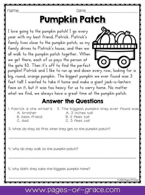 WH Question Worksheets | Reading Comprehension Worksheets Halloween Reading Comprehension, Ingles Kids, 2nd Grade Reading Comprehension, Reading Comprehension Practice, Fun Stories, Halloween Reading, Reading Comprehension Strategies, 3rd Grade Reading, Comprehension Strategies