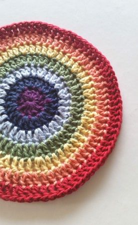 Crochet Circle Motif, Circle Crochet Blanket, Circle Formula, Crochet Circle Pattern, Circle Rainbow, Rainbow Circle, Secret Circle, Crochet Circle, Crochet Bag Tutorials