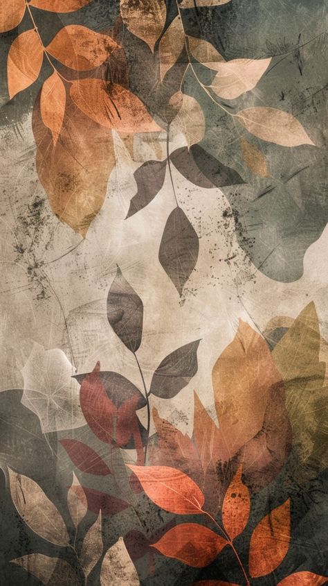 Wallpaper Backgrounds Autumn, Shapes Wallpaper, Autumn Leaves Wallpaper, Floral Cards Design, Iphone Wallpaper Hd Nature, Floral Wallpaper Phone, Simple Phone Wallpapers, Abstract Art Wallpaper, Flower Art Images