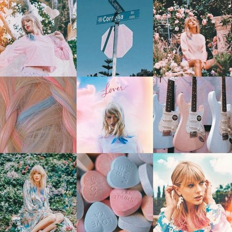 taylor swift's lover aesthetic moodboard by me Lover Taylor Swift Moodboard, Taylor Swift Lover Moodboard, Taylor Swift Album Moodboard, Taylor Swift Lover Era Aesthetic, Lover Moodboard, Taylor Swift Moodboard, Taylor Swift Mood, 1950s Glamour, Swift Aesthetic