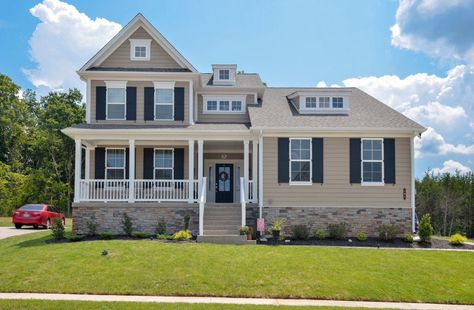 Stonehenge Greige, Clay Vinyl Siding, House Siding Options, Vinyl Siding House, Clay Vinyl, Siding Ideas, Tuscany Style, Siding Options, House Facades