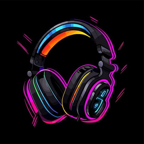 Tshirt headset gamer vector logo rgb | Premium Vector #Freepik #vector #vector-illustration #gamer-style #gaming-lifestyle #gaming-logo-design Gaming Logo Design Ideas, Gamers Logo Design, Gamer Icons Logo, Gaming Logo Design Graphics, Music Headset Wallpaper, Logo Design Music, Gamer Graphics, Gamer Icon, Gamer Lifestyle