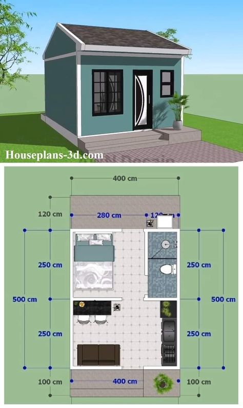 Micro House Floor Plans, Bedsitter House Plans, Kitchen Home Design, Fall Phone Wallpaper, Cozy Car, Small Apartment Plans, Small House Blueprints, Entrance Home, House Design Plans