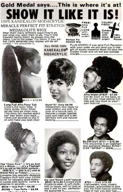 Vintage afro wig ad #vintage #hair #afro Black Hair History, Afro Wig, Vintage Black Glamour, Pelo Afro, Afro Wigs, Foto Art, Vintage Hair, Black Power, Black Culture