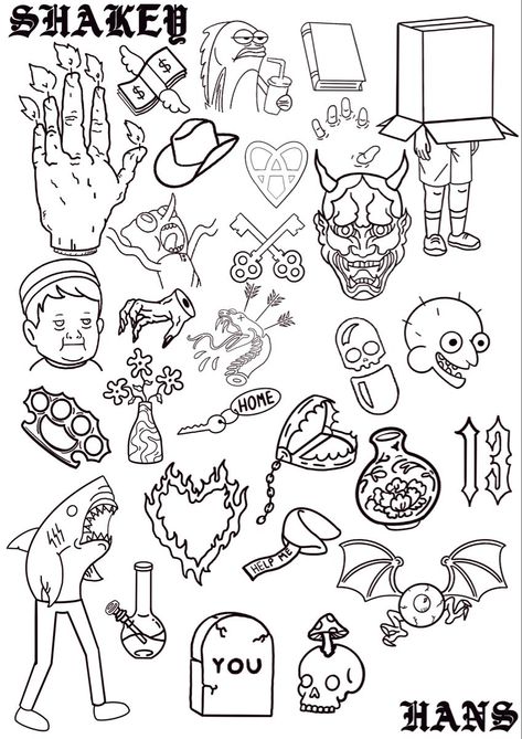 Stick Poke Ideas, Stick And Poke Neck Tattoo, Stick And Poke Tattoo Ideas Grunge, Flash Cards Tattoo, Unique Flash Tattoo Ideas, Stick N Poke Stencil, Stick And Poke Tattoo Designs, Stick And Poke Tattoo Ideas Men, Hand Poke Flash