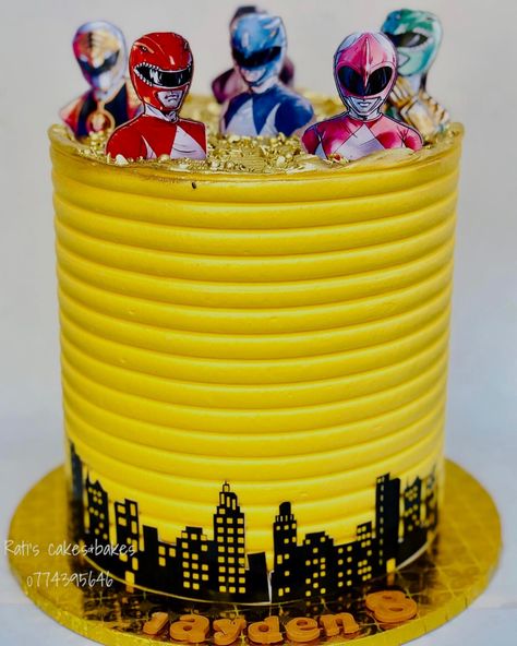 Power Patrol Cake, Power Rangers Cake Ideas, Power Rangers Birthday Cake, Power Rangers Cake, Power Ranger Cake, Superman Cake, Superman Cakes, Bling Cakes, Power Ranger Birthday