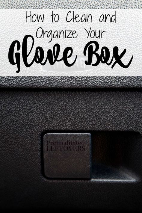 How to Clean and Organize Your Glove Box- Learn how to keep your glove box neat and tidy so you can easily find all of your important documents. Easy House Cleaning, Clean And Organize, Organizing Stuff, Car Inside, Diy Cleaning Products Recipes, Compartment Organizer, Glove Compartment, Decluttering Tips, Cleaning Tricks