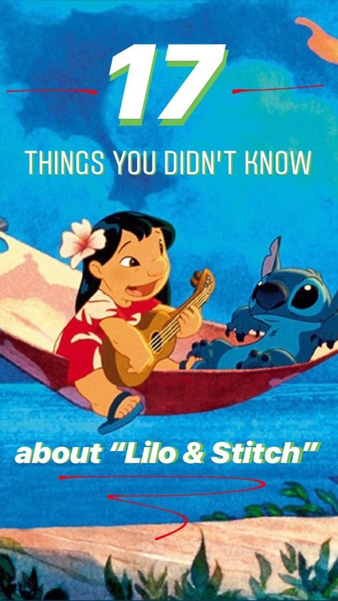 17 surprising things you didn't know about 'Lilo & Stitch' Lilo And Stitch Crafts, Stitches Song, Lilo And Stitch Movie, Lilo And Stitch Characters, Stitch Character, Lilo Et Stitch, Activities For Adults, Movie Lines, Lilo Stitch