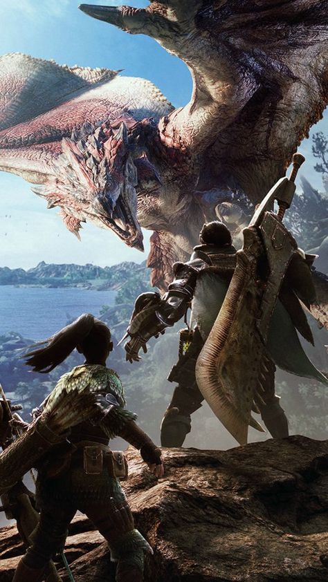 Monster Hunter - World HD Mobile Wallpaper Monster Hunter Rise Wallpaper, Monster Hunter Wallpaper, Monster Hunter 2, Monster Hunter World Wallpaper, Monster Hunter Games, Monster Hunter 3rd, Marshmello Wallpapers, Monster Hunter Series, Monster Hunter Art