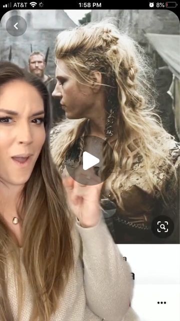 Viking Hair Tutorial, Nordic Sisterhood, Hair Styles Women, Viking Hairstyles, Viking Hair, Styles Women, Hair Tutorial, Vikings, Womens Hairstyles