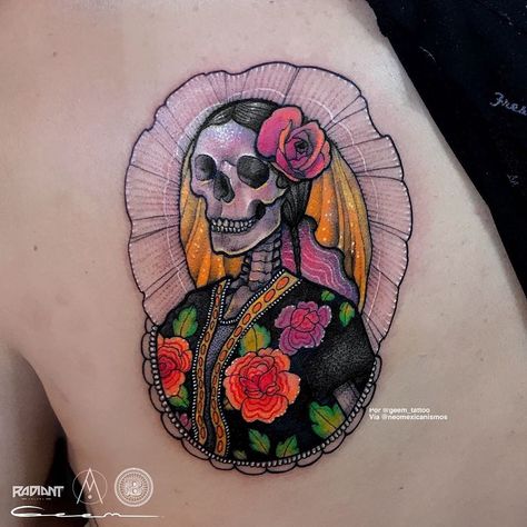 Mexican Tattoo, M Tattoos, Beauty Of The World, Mexican Sugar Skull, Tattoo Supplies, Mexican Art, Cat Tattoo, Life Tattoos, Ink Tattoo