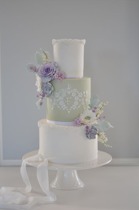 Lilac And Green Wedding Cake, Sage Green Lavender Gold Wedding, Sage Green And Lilac Wedding Cake, Sage Green And Lilac Sweet 16, Sage Green And Purple Quince, Lilac And Sage Wedding Cake, Sage Green And Lavender Wedding Cake, Lavender And Sage Wedding Cake, Sage Green And Lilac Wedding