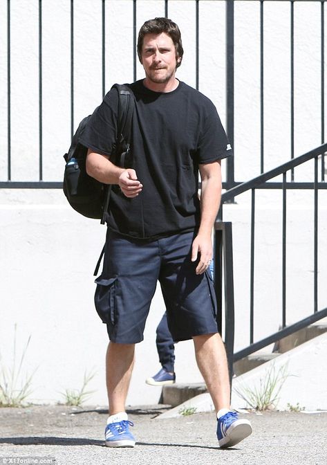 Christian Bale 13 March, Christian Bale, Vans Sneakers, Lady And Gentlemen, Man Crush, Canvas Sneakers, Celebrities Male, Los Angeles California, Angeles