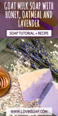 Natural Soap Making Recipes, Goat Milk Soap Recipe, Milk Soap Recipe, Milk Oatmeal, Goat Milk Recipes, Savon Diy, Diy Soap Recipe, Soap Design, Săpunuri Handmade