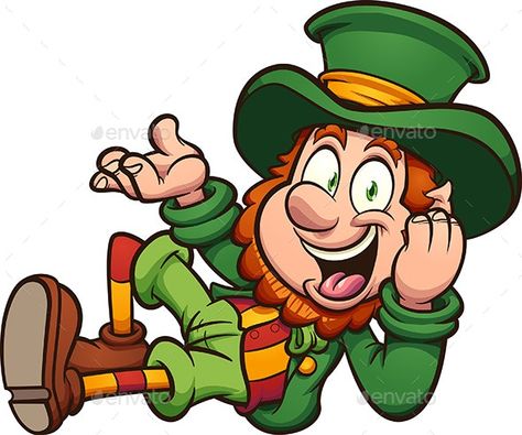 Incredible Cartoon, Leprechaun Clipart, Bear Vector, Vector Art Design, Garage Art, Drawing Images, Character Illustration, Cartoon Drawings, Cartoon Characters